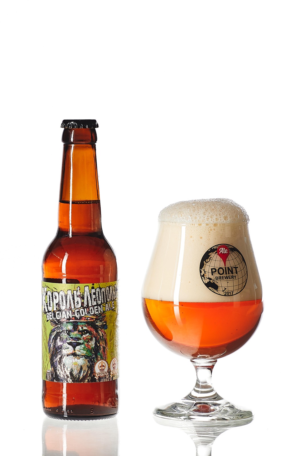 Пиво Король Леопольд Belgian Golden Aleь 0,33л